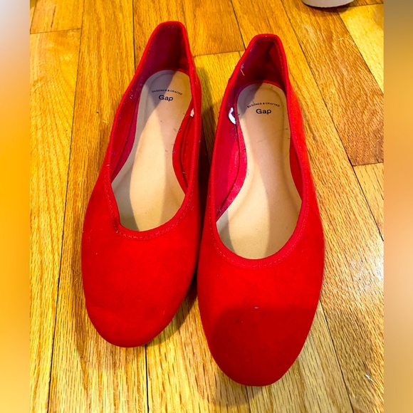 GAP Shoes - Gap Red Slip Ons